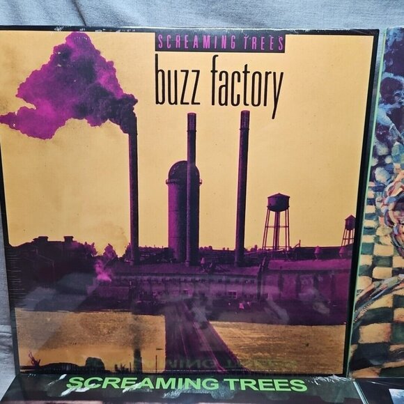 Lot of 4 Screaming Trees Records (New): Invisible Lantern, Buzz Factory, Even If - Picture 2 of 9